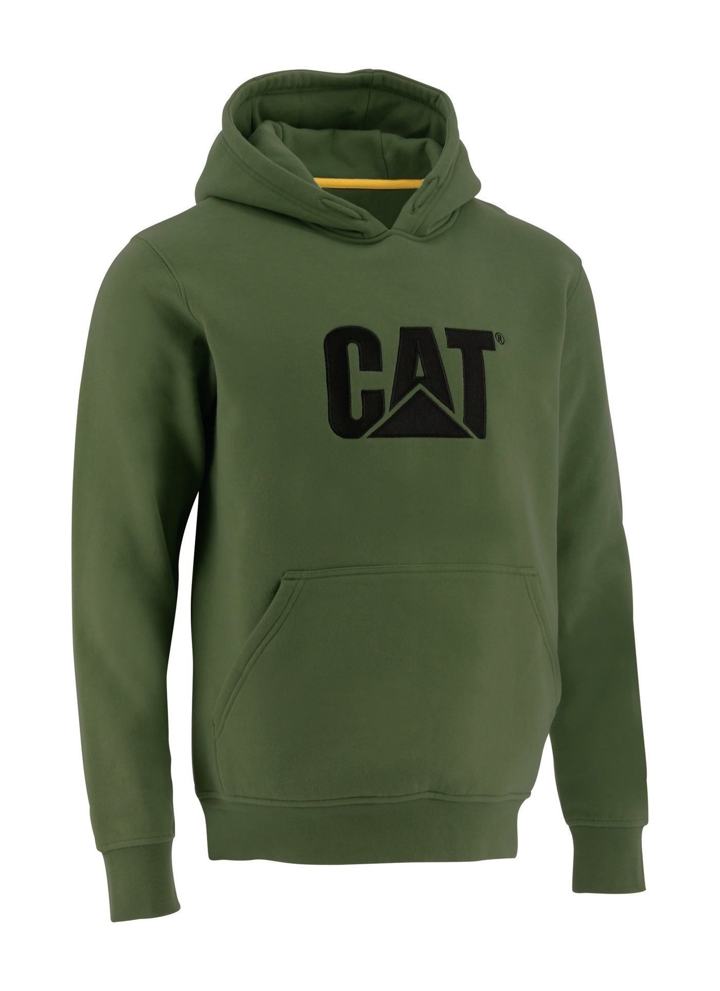 Hooded sweatshirt fleece Trademark CAT - Caterpillar