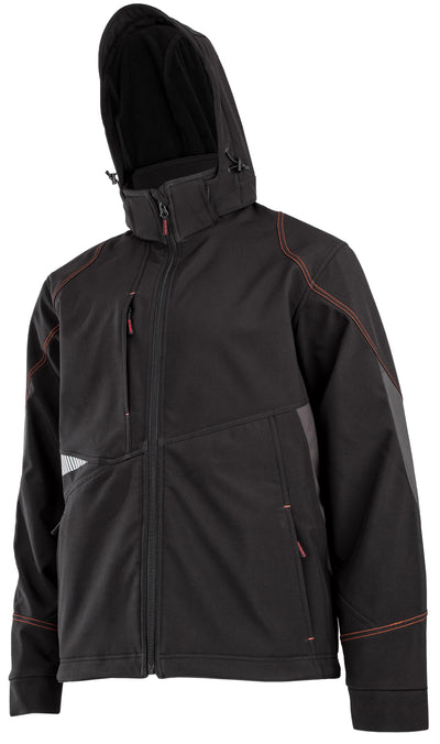 Fleece-lined "Softshell" coat