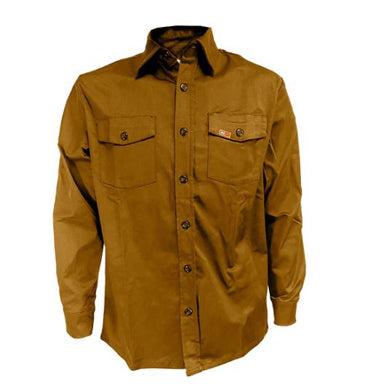 David Work Shirt - Orange River